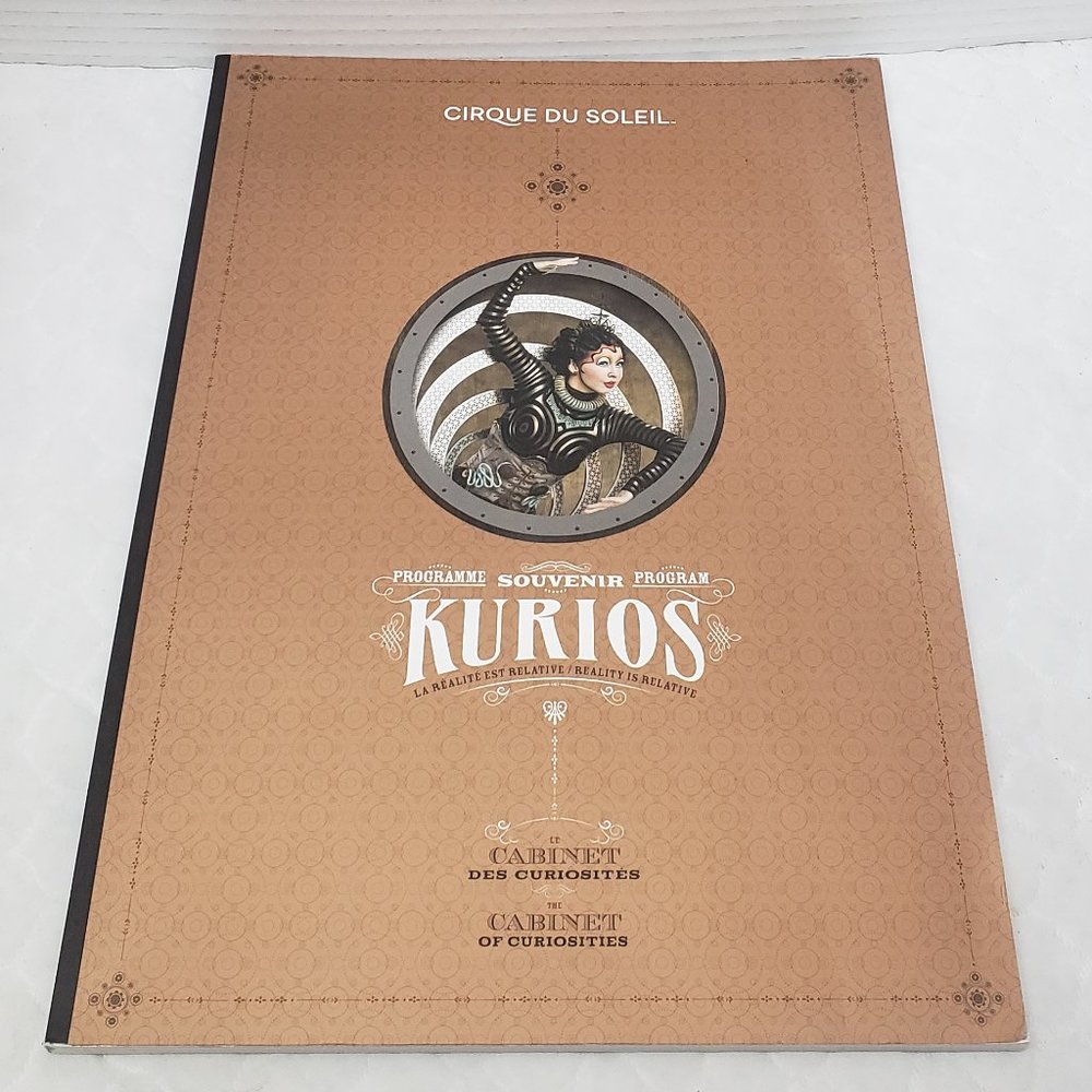 Cirque Du Soleil Kurios Souvenir Program